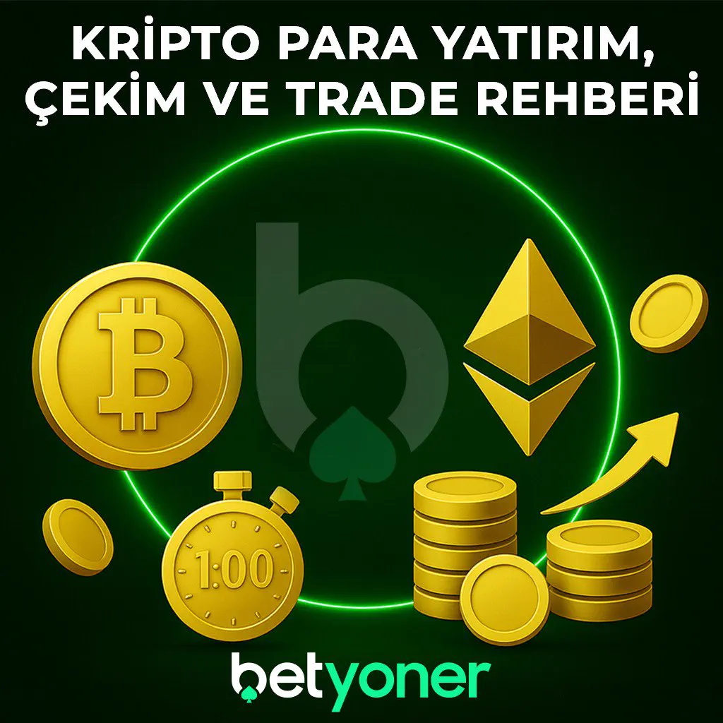 Betyoner Kripto Para Yatırım, Çekim ve Trade Rehberi (2025)